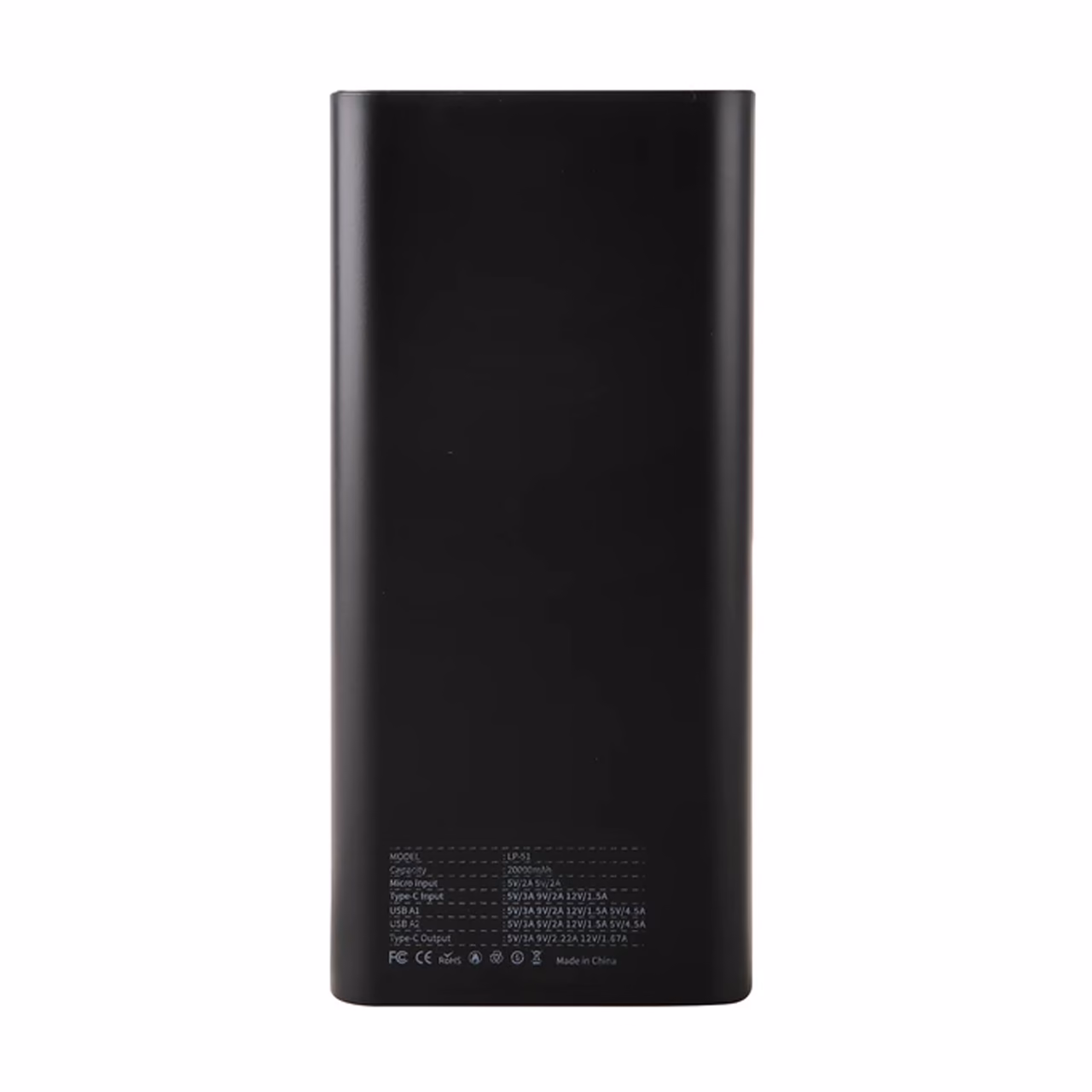 پاوربانک (PD و فست شارژ) Leitu 22.5W 20000mAh مدل LP-51 - مشکی (GT)