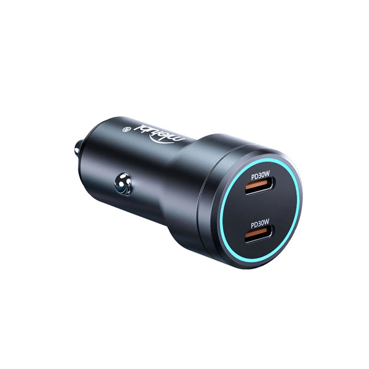 شارژر فندکی PD و فست دو پورت Mietubl مدل MTB-CC10 - مشکی (گارانتی شش ماهه AZR)