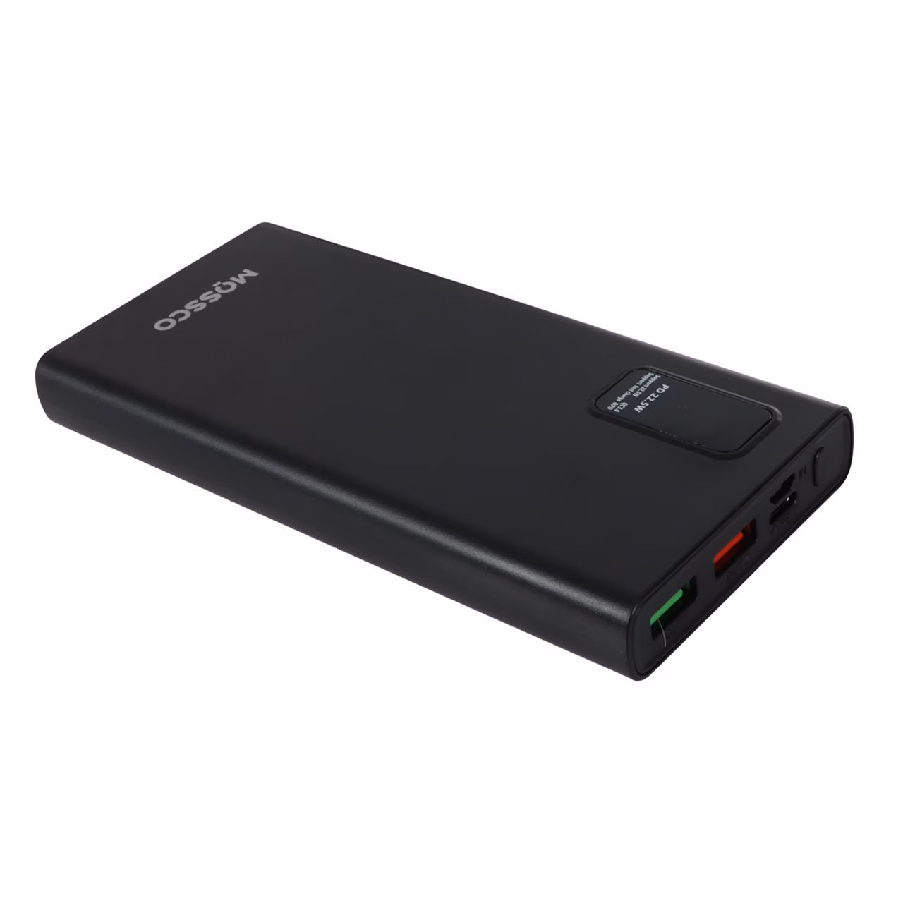 پاوربانک (PD و فست شارژ) Mossco 10000mAh مدل K100 22.5W - مشکی
