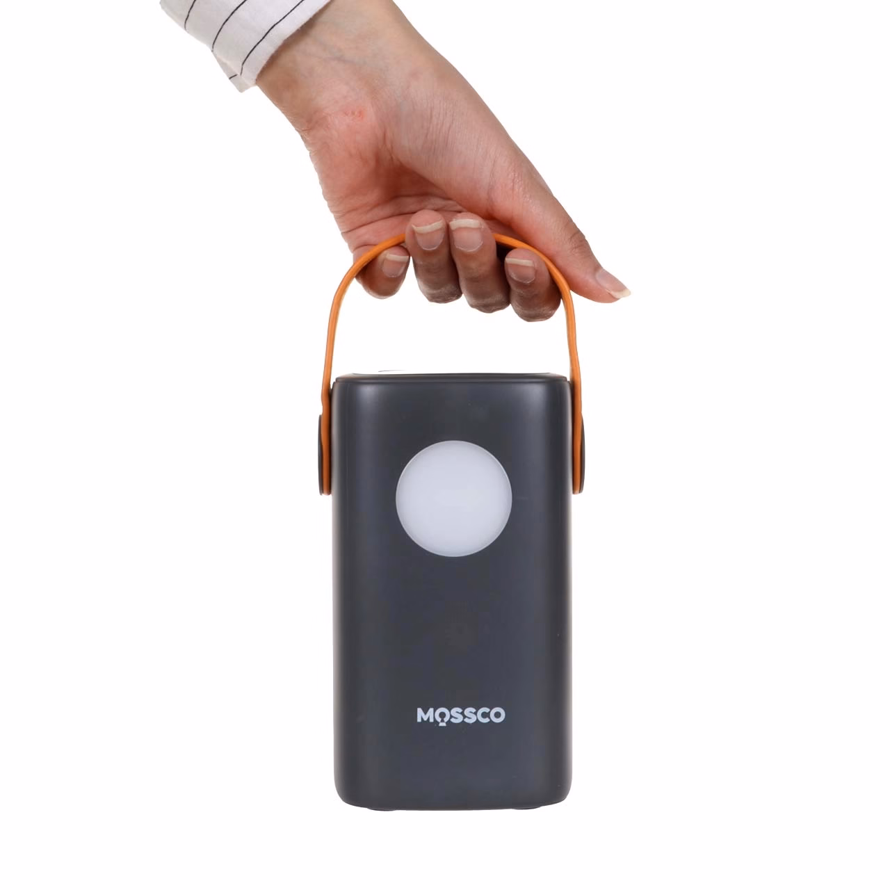 پاوربانک (PD و فست شارژ) Mossco 60000mAh مدل IP-30 100W - خاکستری (GT)