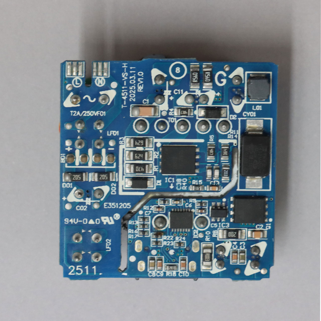 شارژر دیواری فست و PD تک پورت Samsung مدل EP-T4511 45W - مشکی (12 ماهه DST )مجهز به فناوری GAN-NFC
