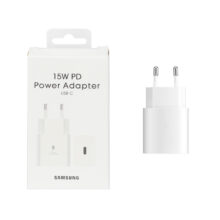 شارژر دیواری فست و PD تک پورت SAMSUNG مدل T1510 15W - سفید کد 1 (گارانتی شش ماهه نیکان همراه)