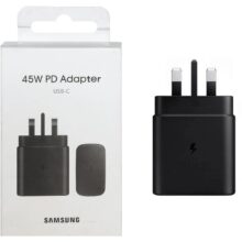 شارژر دیواری سه پین PD و فست Samsung مدل TA845XBEGCN 45W – مشکی – NZR