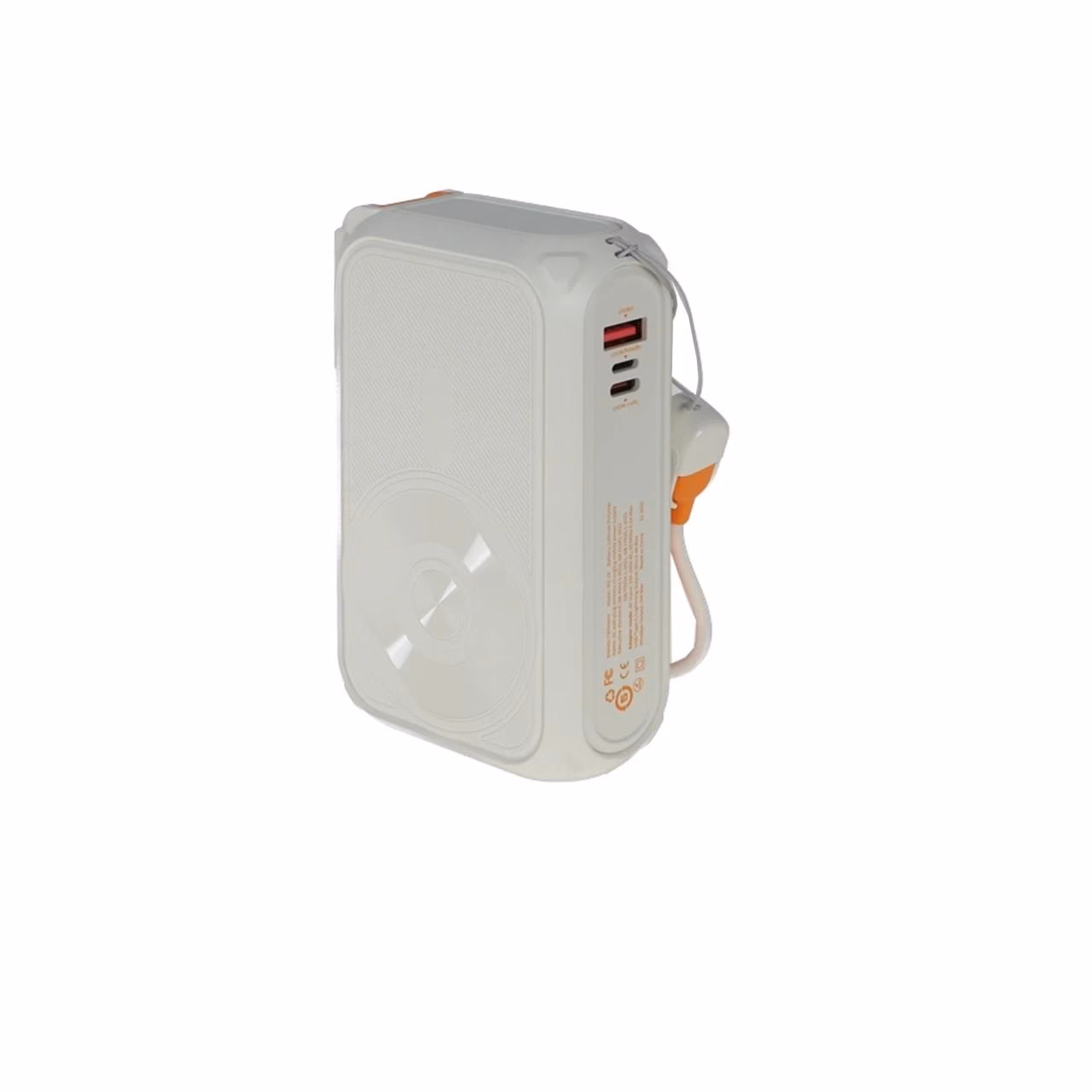 پاوربانک PD و فست شارژ TwinMax 20000mAh مدل MZ-18 22.5W - کرم نارنجی - MMX
