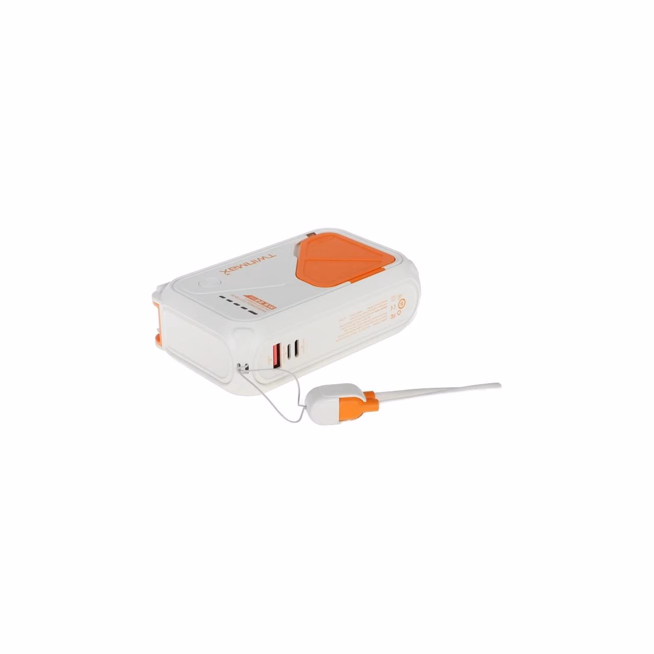 پاوربانک PD و فست شارژ TwinMax 20000mAh مدل MZ-18 22.5W - کرم نارنجی - MMX