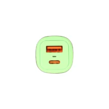 شارژر فندکی PD و فست دو پورت V-Smart مدل VS-11 67W - سبز - BSA