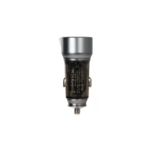 شارژر فندکی PD و فست دو پورت V-Smart مدل VS-14 67W - نقرآبی - BSA