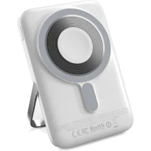 پاوربانک وایرلس PD و فست شارژ WiWU 38.5W 10000mAh مدل Elite Wi-P018 - سفید (گارانتی شش ماهه شرکتی)