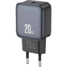 شارژر دیواری PD و فست تک پورت XO مدل XO-L153(EU) 20W - مشکی (پک ضعیف)