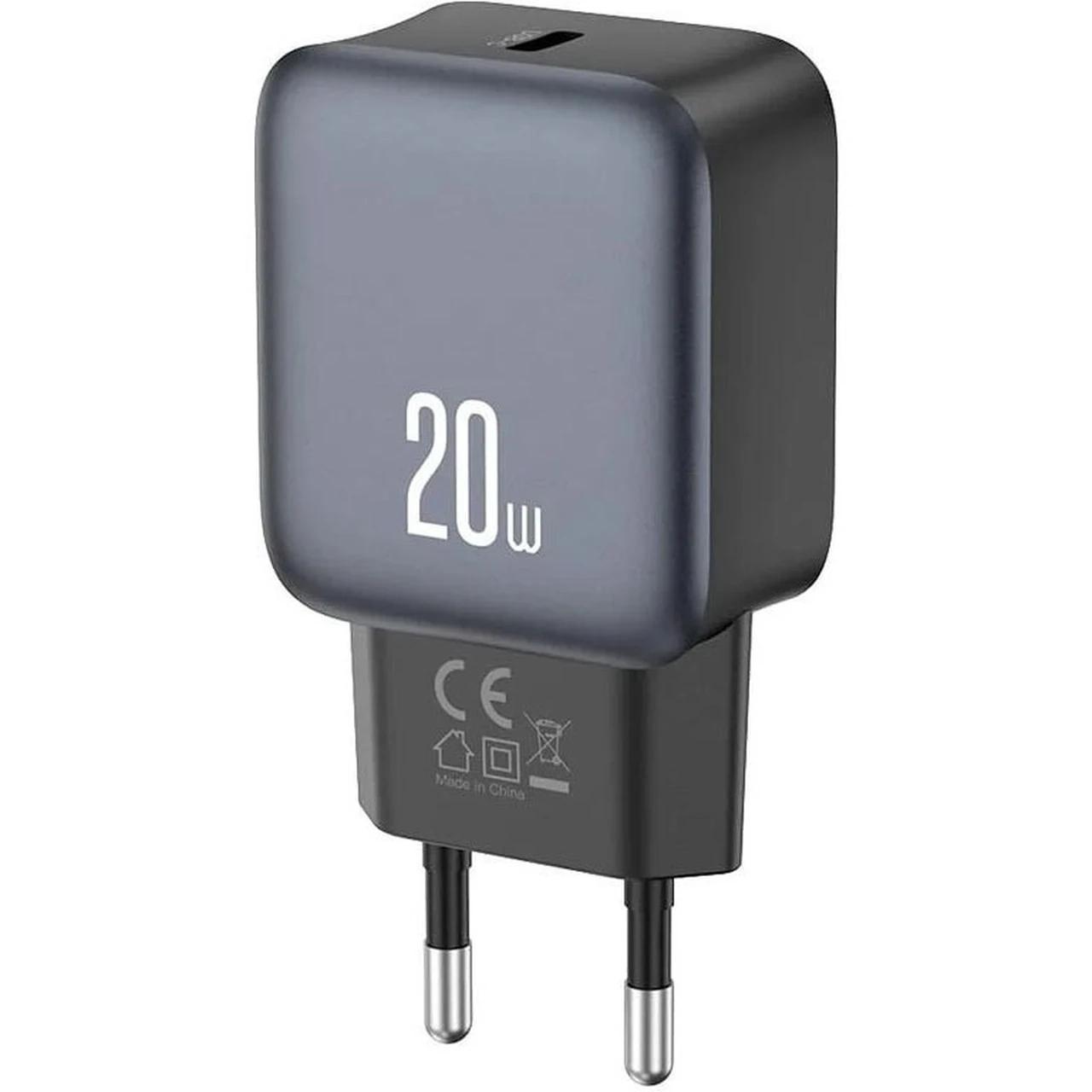 شارژر دیواری PD و فست تک پورت XO مدل XO-L153(EU) 20W - مشکی (پک ضعیف)