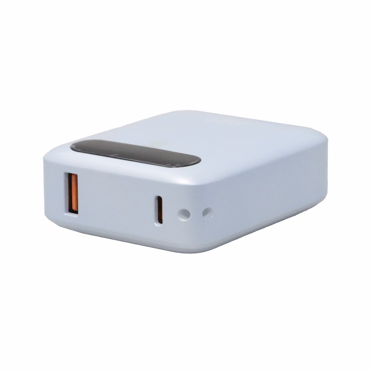 پاوربانک فست شارژ QCY 10000mAh مدل PB10D 22.5W - آبی (گارانتی تعویض یکساله شرکتی)