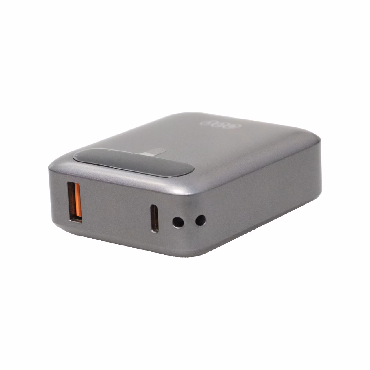 پاوربانک فست شارژ QCY 10000mAh مدل PB10D 22.5W - خاکستری (گارانتی تعویض یکساله شرکتی)
