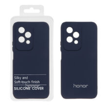 قاب نیو سیلیکون محافظ لنزدار RFF مدل Honor 200 Lite - سرمه ای (پک دار)