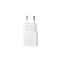 شارژر دو پین SAMSUNG 15W سفید DST ( شش ماهه شرکتی) بدون پک