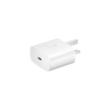 شارژر سه پین SAMSUNG 25W TA800 ( فست و PD) سفید DST ( شش ماهه شرکتی) درجه یک