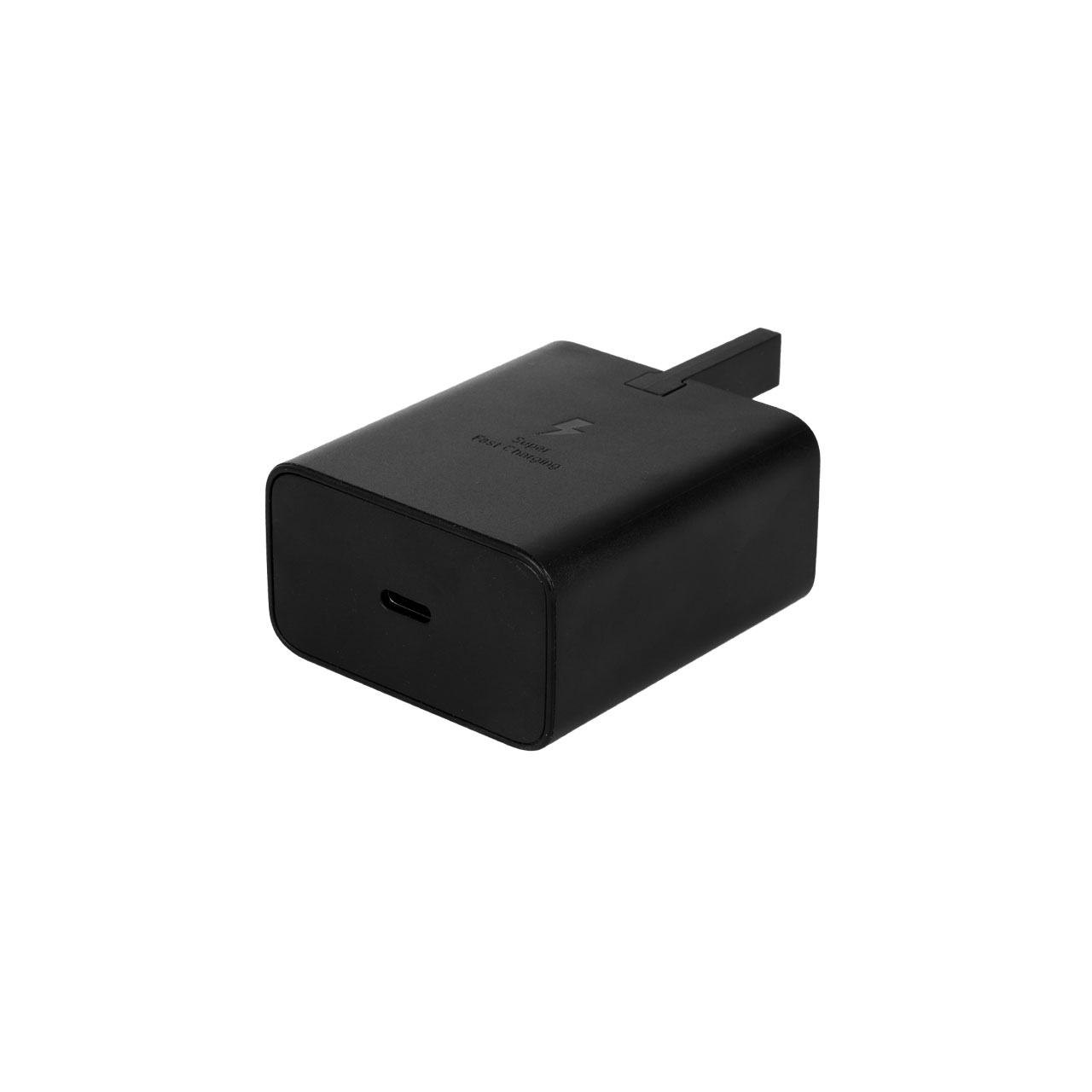 شارژر سه پین + کابل SAMSUNG 45W اصل T4511 ( فست و PD) مشکی - DST (12 ماهه DST) مجهز به فناوری GAN-NFC