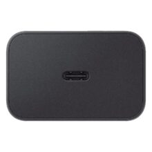 شارژر دیواری فست تک پورت Samsung مدل ET-T4511 45W به همراه کابل شارژ Type-C To Type-C - مشکی - اصل چین (گارانتی 18 ماهه تعویض اچ دی سرویس ) پک ضعیف