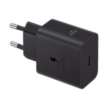 شارژر دیواری فست تک پورت Samsung مدل ET-T4511 45W به همراه کابل شارژ Type-C To Type-C - مشکی - اصل چین (گارانتی 18 ماهه تعویض اچ دی سرویس ) پک ضعیف