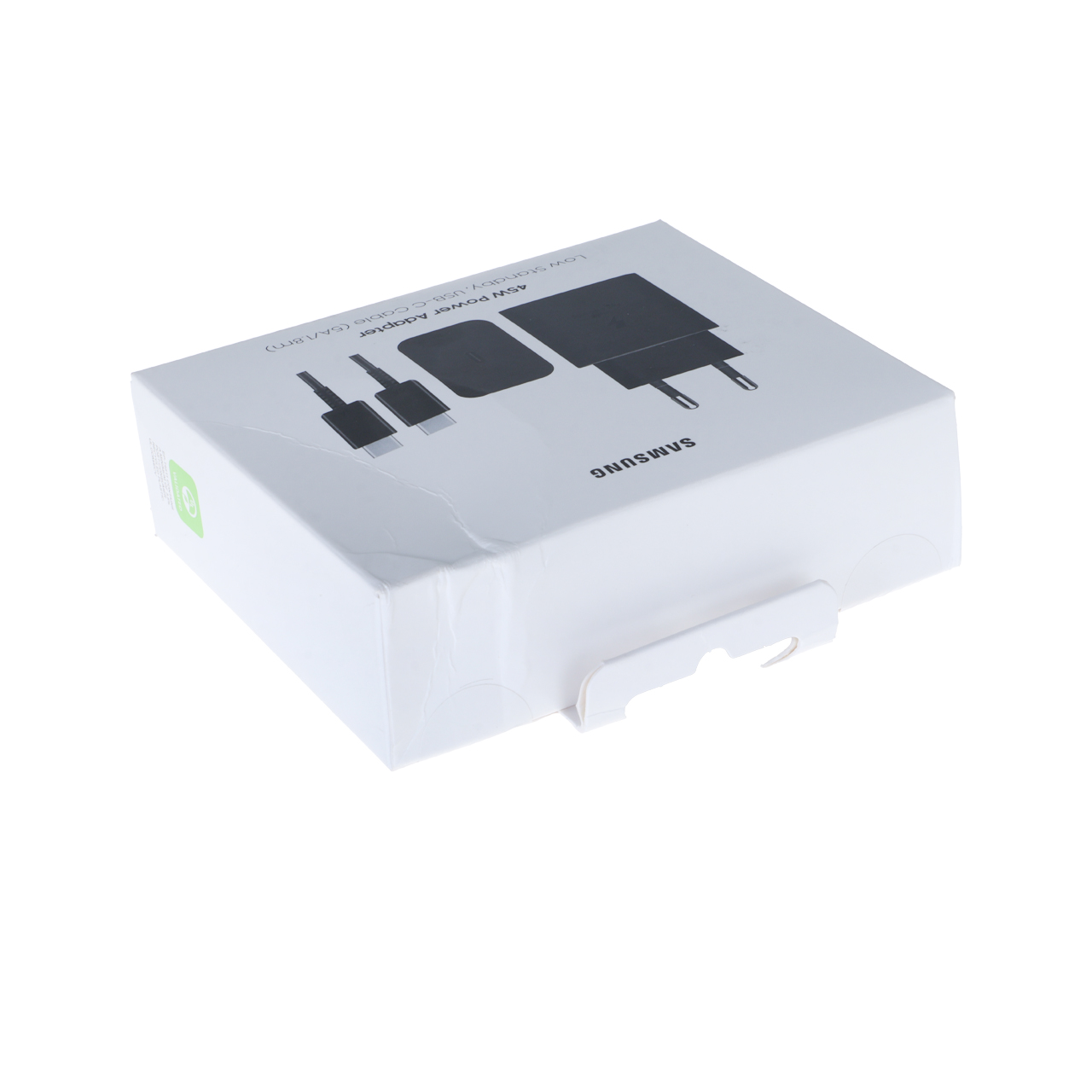 شارژر دیواری فست تک پورت Samsung مدل ET-T4511 45W به همراه کابل شارژ Type-C To Type-C - مشکی - اصل چین (گارانتی 18 ماهه تعویض اچ دی سرویس ) پک ضعیف