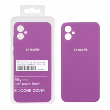 قاب سیلیکونی پاک کنی اورجینال درجه یک Samsung Galaxy A05 / M05 / F05 – ارغوانی (پک دار) – NTC