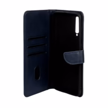 کیف چرمی موبایل مگنتی Samsung Galaxy A70 / A70s - سرمه ای