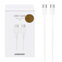 کابل شارژ فست و Samsung Type-C to Type-C PD مدل S22 EP-DN980 – سفید – DST (گارانتی شش ماهه)