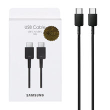 کابل شارژ فست و Samsung Type-C to Type PD مدل S22 EP-DN980 – مشکی – DST (گارانتی شش ماهه)