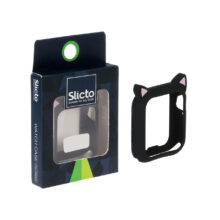 کاور اورجینال اپل واچ Slicto فانتزی سایز 44 میلیمتری – مشکی صورتی