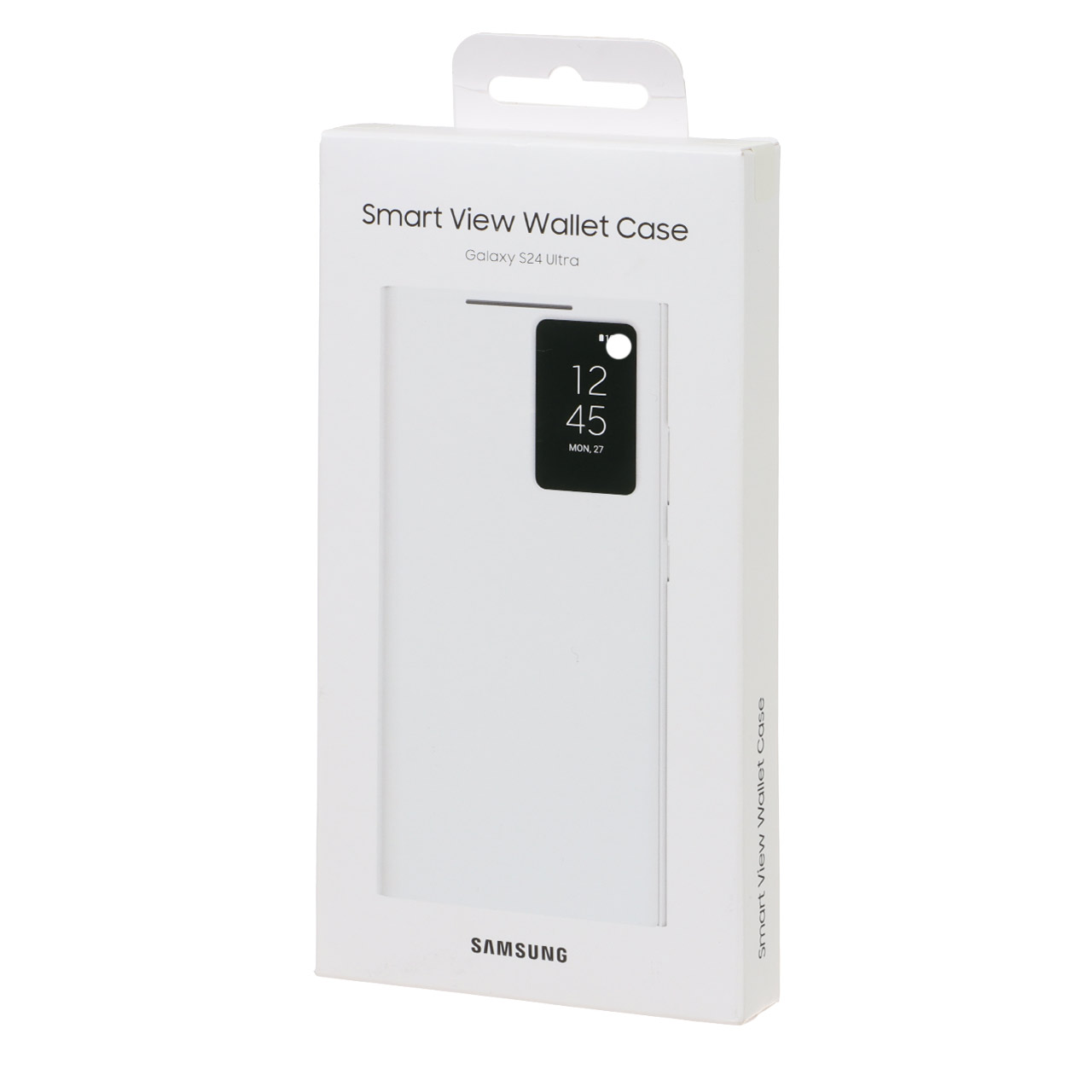 کیف هوشمند اورجینال سامسونگ Smart View Wallet Case مدل Samsung Galaxy S24 Ultra - سفید (پک دار)