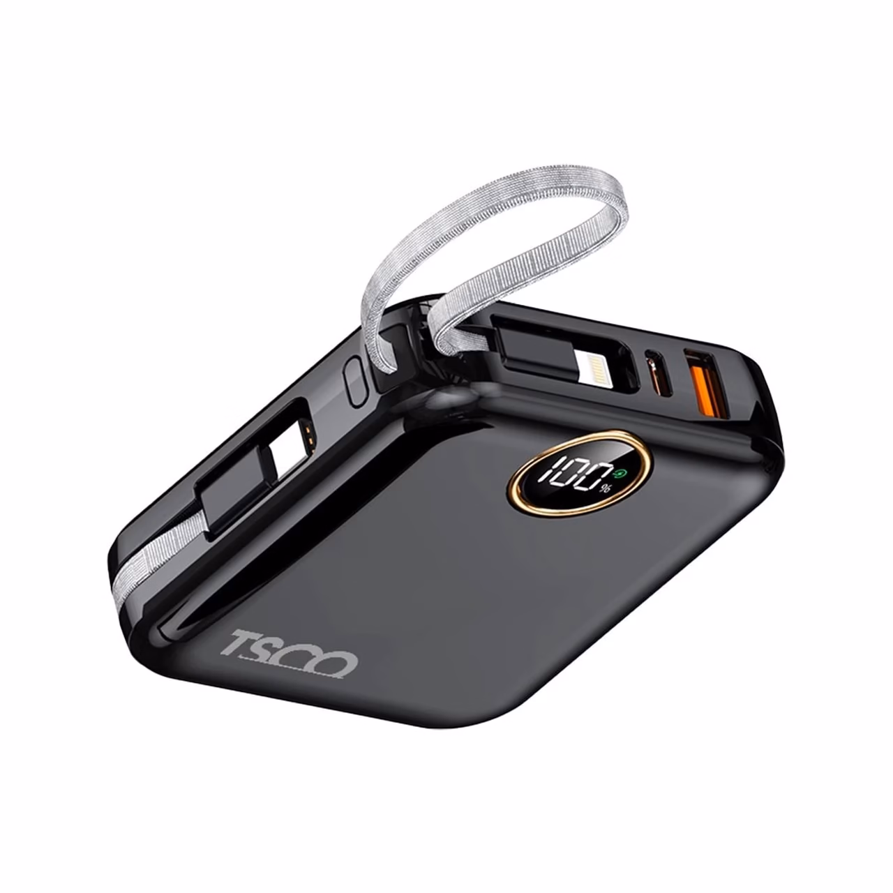پاوربانک فست شارژ TSCO 10000mAh مدل TP 1006 22.5W - مشکی (گارانتی 12 ماهه TSCO)