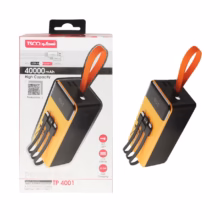 پاوربانک فست شارژ TSCO 40000mAh مدل TP 4001 22.5W – زرد مشکی (گارانتی 12 ماهه TSCO)