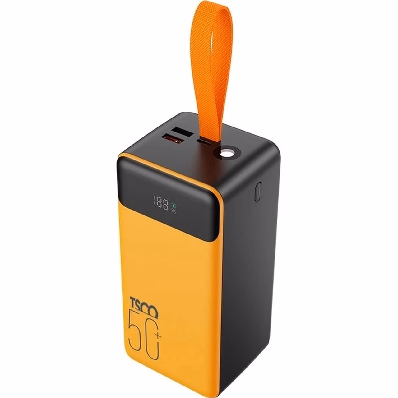 پاوربانک فست شارژ TSCO 40000mAh مدل TP 4001 22.5W - زرد مشکی (گارانتی 12 ماهه TSCO)
