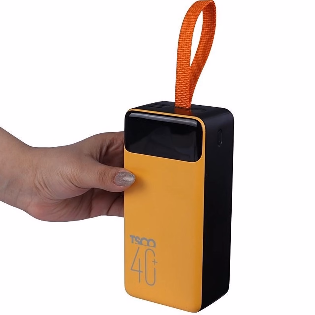پاوربانک فست شارژ TSCO 40000mAh مدل TP 4001 22.5W - زرد مشکی (گارانتی 12 ماهه TSCO)