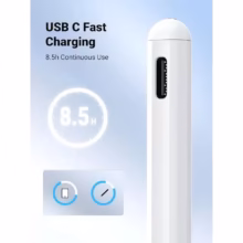 قلم لمسی هوشمند آی پد UGREEN مدل LP452S-90915 - سفید (گارانتی 18 ماهه آسان پیشرو)