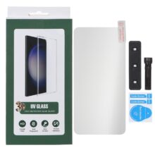 محافظ صفحه نمایش شیشه ای UV 3D Glass مدل Samsung Galaxy S22 (پک دار)
