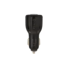 شارژر فندکی فست دو پورت V-Smart مدل VS-16 - مشکی - BSA