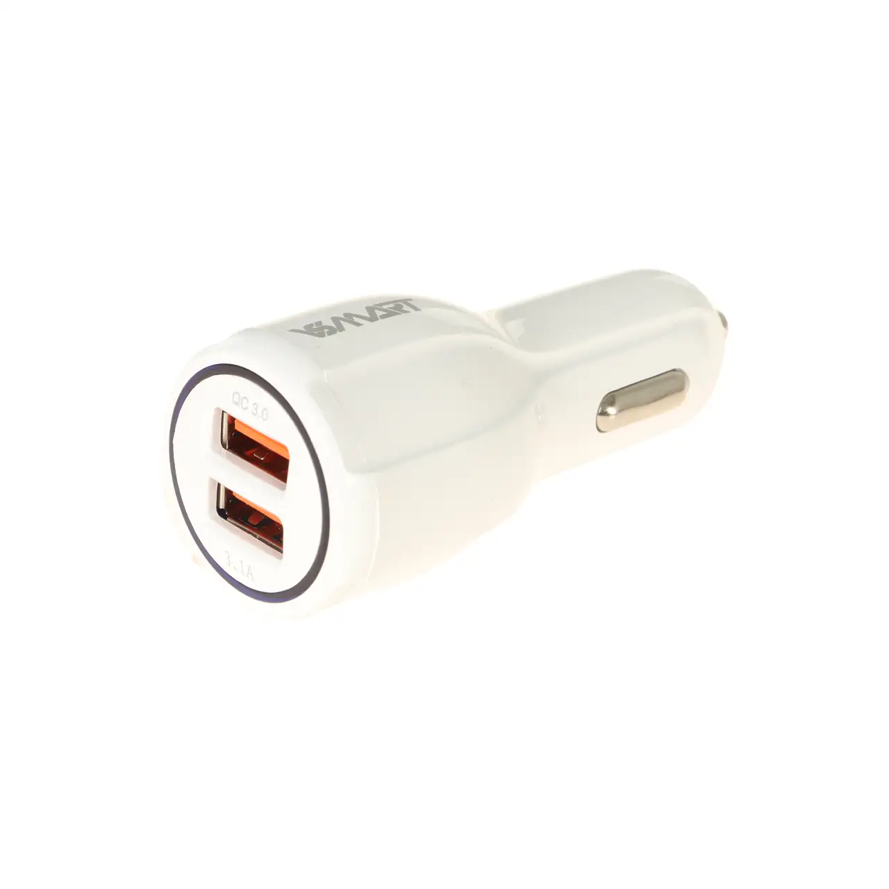 شارژر فندکی فست دو پورت V-Smart مدل VS-16 - سفید - BSA