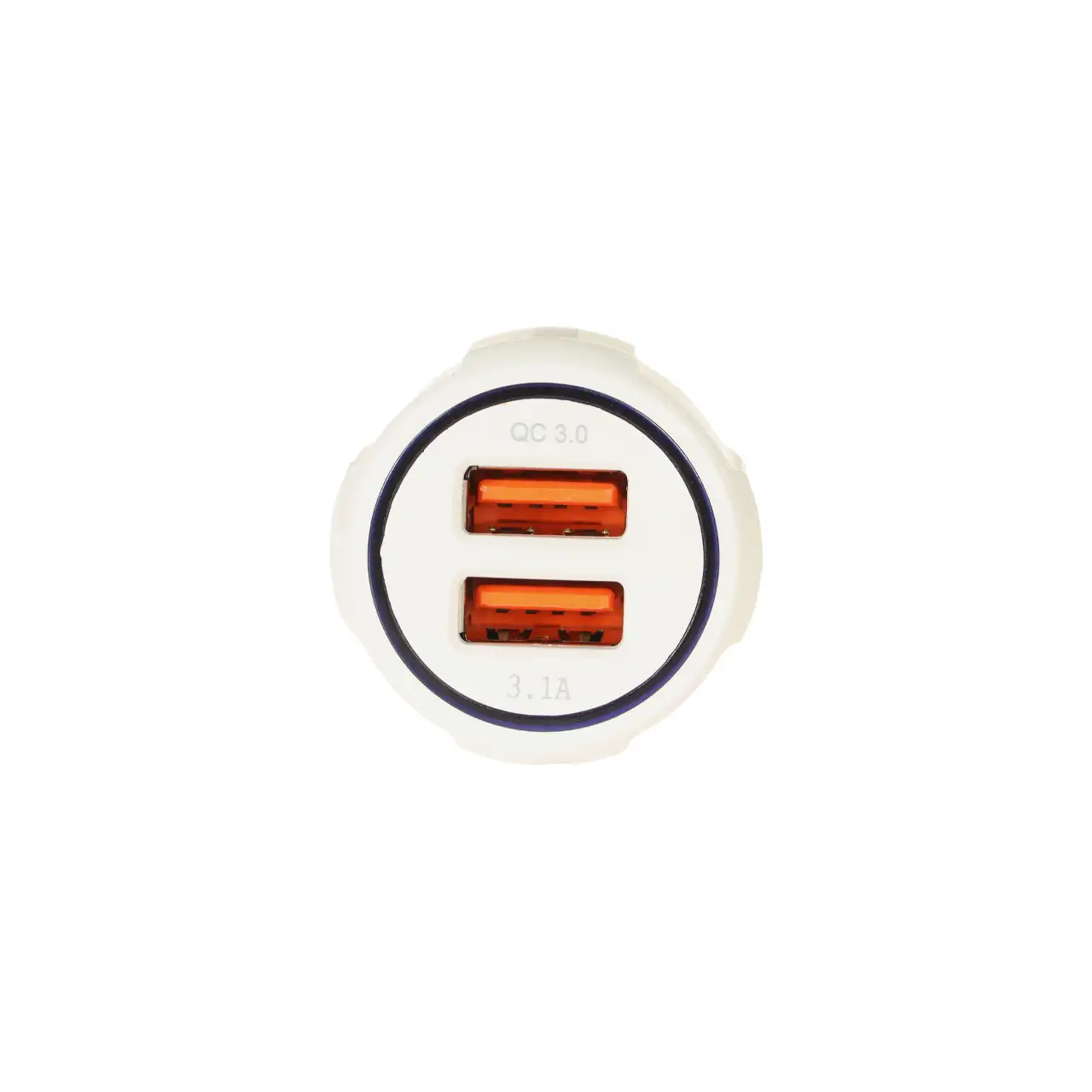 شارژر فندکی فست دو پورت V-Smart مدل VS-16 - سفید - BSA