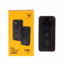 پاوربانک فست شارژ Vikusha 20000mAh مدل P110 22.5W – مشکی – SMO (گارانتی شش ماهه شرکتی)