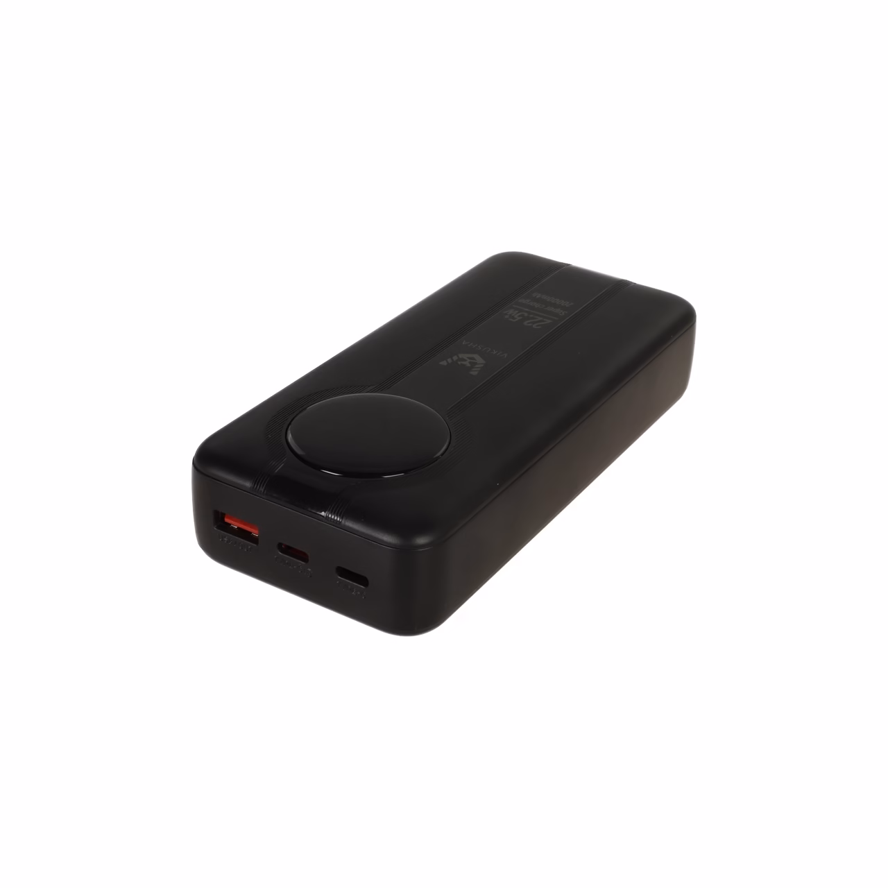 پاوربانک فست شارژ Vikusha 20000mAh مدل P110 22.5W - مشکی - SMO (گارانتی شش ماهه شرکتی)