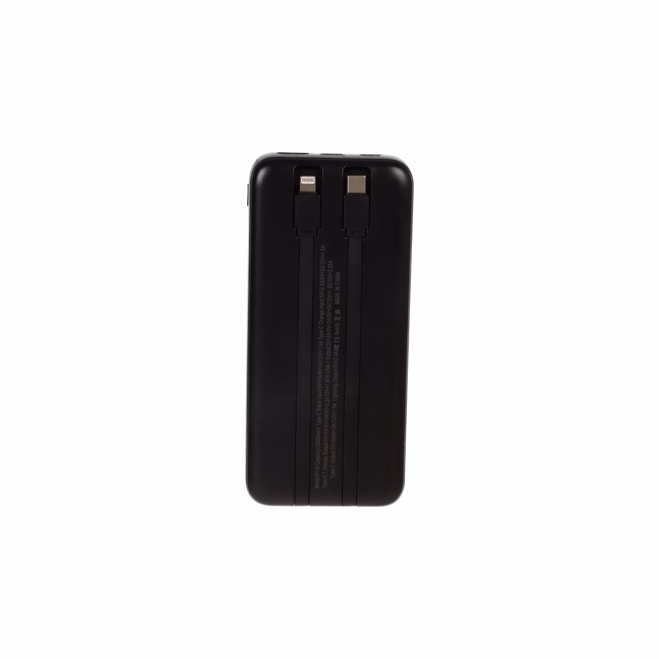 پاوربانک فست شارژ Vikusha 20000mAh مدل P110 22.5W - مشکی - SMO (گارانتی شش ماهه شرکتی)