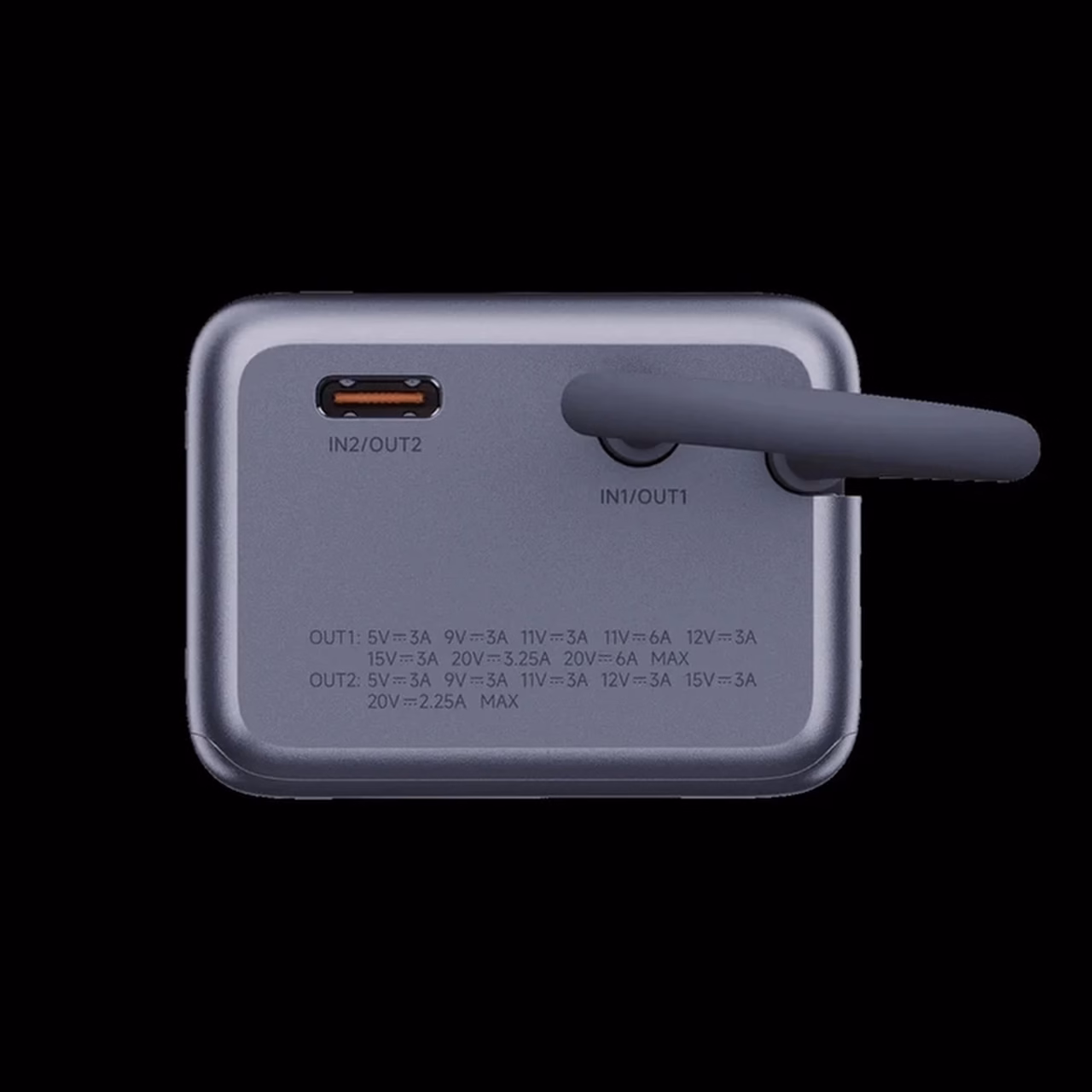 پاوربانک فست شارژ Xiaomi 10000mAh مدل PB1165MI 165W - خاکستری - اصلی (گارانتی 18 ماهه شرکتی)