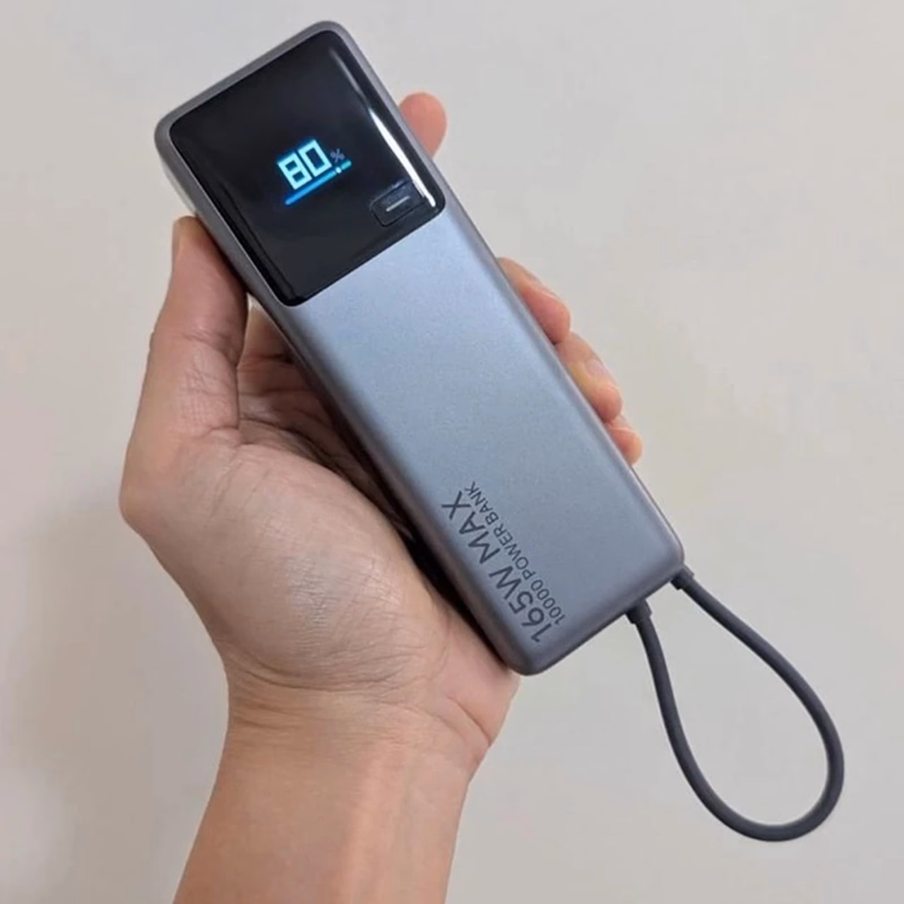 پاوربانک فست شارژ Xiaomi 10000mAh مدل PB1165MI 165W - خاکستری - اصلی (گارانتی 18 ماهه شرکتی)
