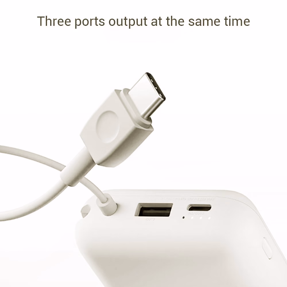 پاوربانک فست شارژ Xiaomi 22.5W 10000mAh مدل P15ZM - کرم - (گارانتی شش ماهه شرکتی)