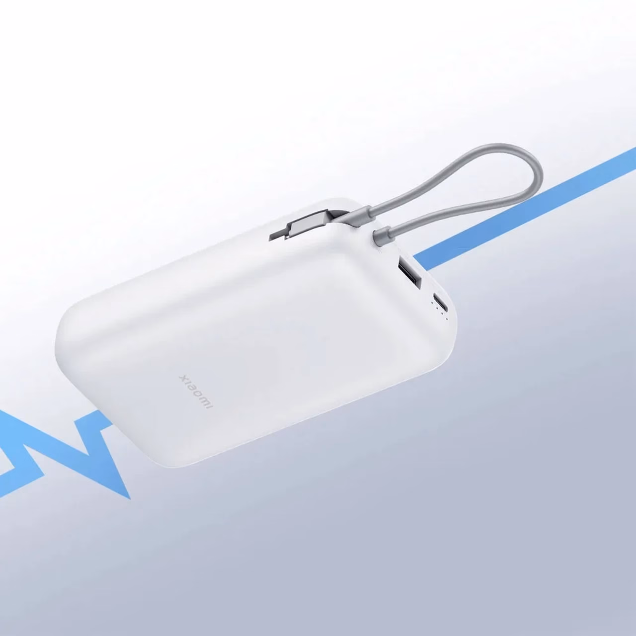 پاوربانک فست شارژ Xiaomi 22.5W 20000mAh مدل PB2020MI - خاکستری روشن