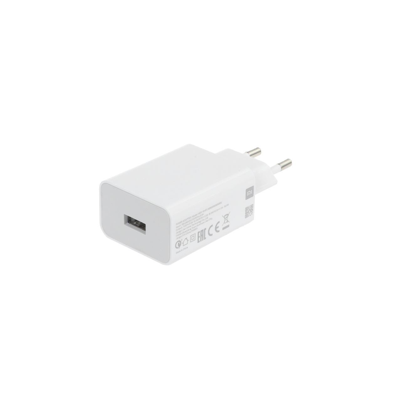 شارژر دیواری فست تک پورت Xiaomi مدل MDY-10-EF 18W- سفید - DST (گارانتی شش ماهه شرکتی)