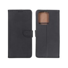 کیف چرمی موبایل مگنتی Xiaomi Redmi Note 13 4G – مشکی