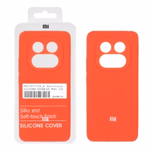 قاب سیلیکونی پاک کنی اورجینال درجه یک Xiaomi Redmi Note 14 Pro Plus 5G – قرمز (پک دار)