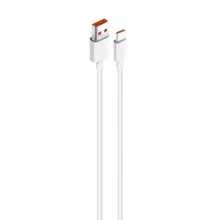 کابل شارژ فست Xiaomi Type-C 6A مدل – سفید (گارانتی شش ماهه نیکان همراه)