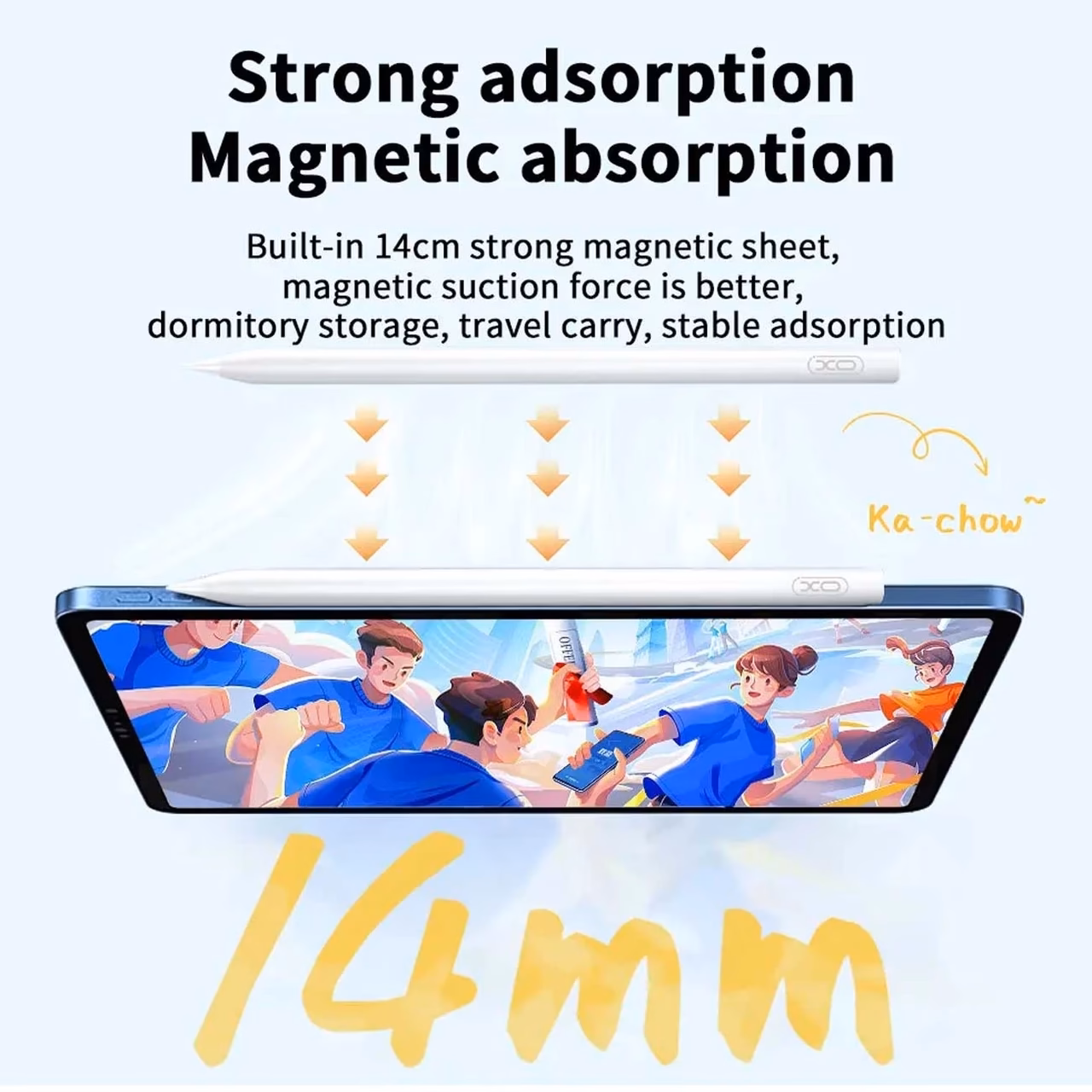 قلم لمسی XO مدل XO-ST-08 iP Tablet Series - سفید